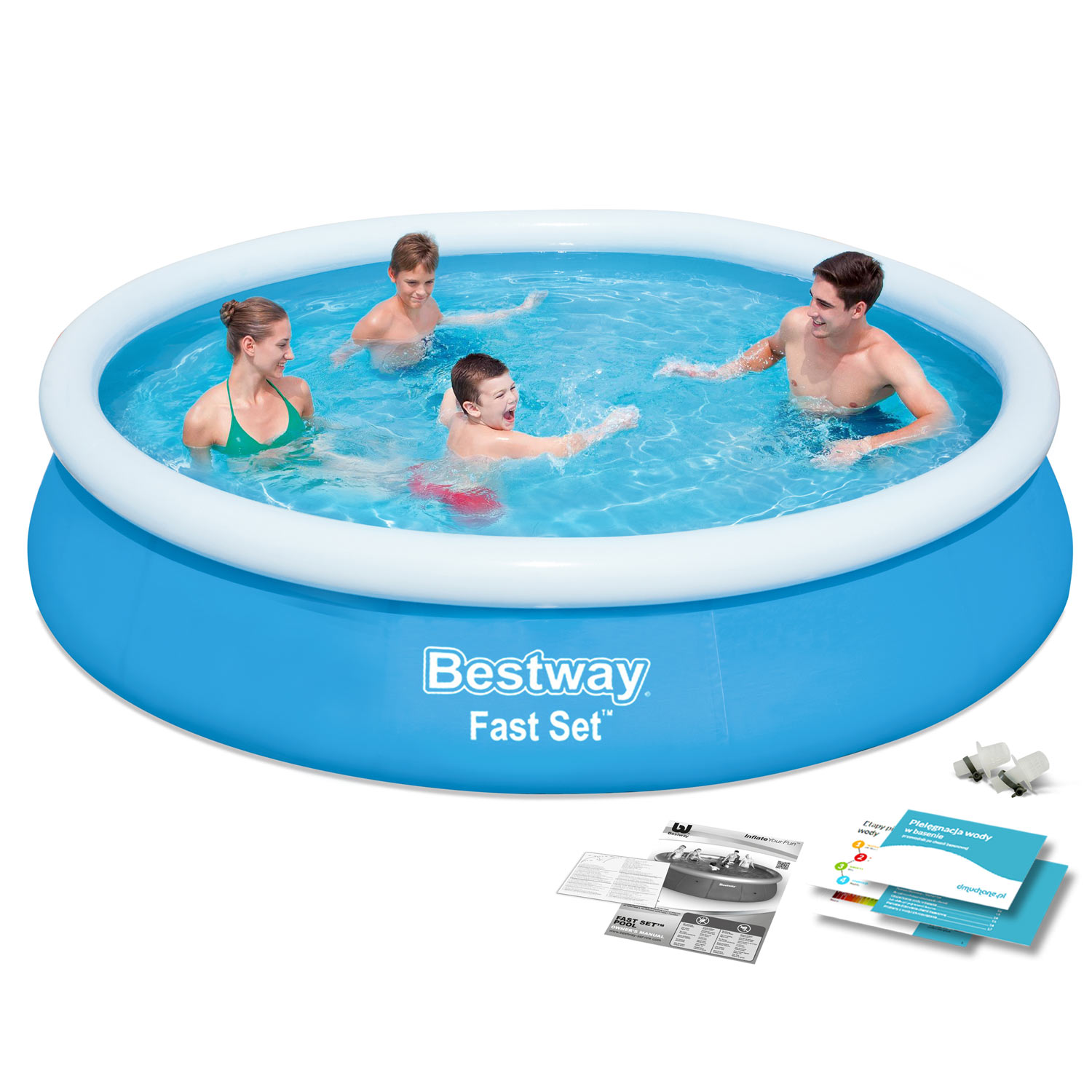 Basen ogrodowy rozporowy 366 x 76 cm Bestway 57273