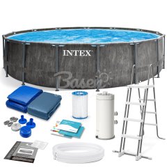 Basen stelażowy 457x122cm 12w1 Intex 26742